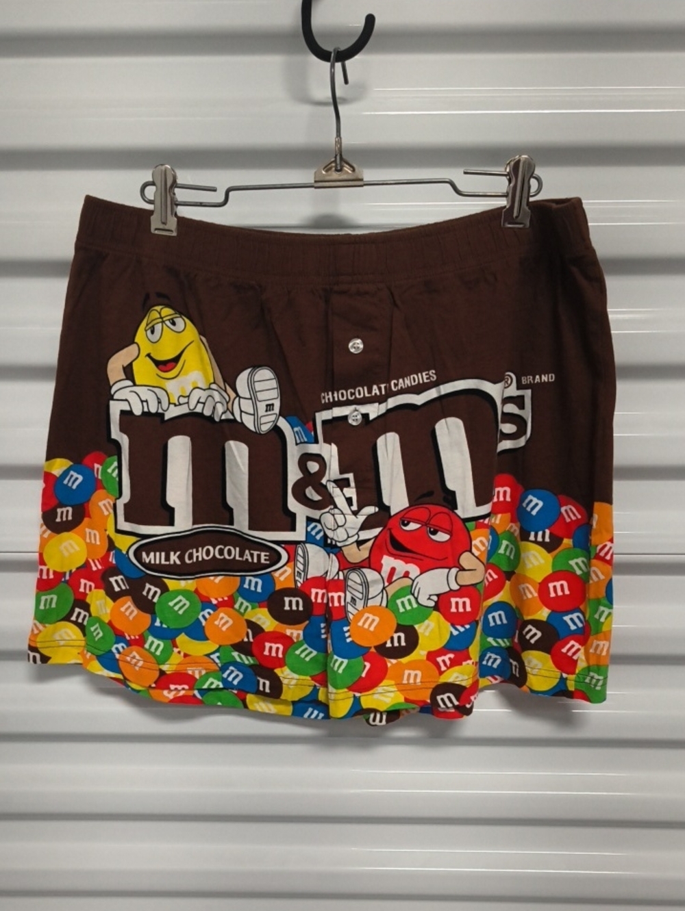 M & M's Chocolate Candies All Over Print Men's Shorts L